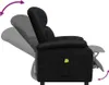 vidaXL Massagesessel Schwarz Kunstleder Produktbild-Vorschau 6