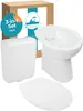 Calmwaters® Spülrandloses Stand WC mit 7 cm Erhöhung im Set Produktbild-Vorschau 1