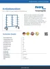 Fetra Tragarmwagen mit Abrollsicherung und PVC 1.200 x 800 Produktbild-Vorschau 2