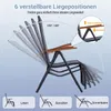 COSTWAY 2er Set Sonnenliege klappbar, Liegestuhl mit Produktbild-Vorschau 4