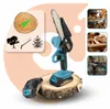 Aku mini reťazová píla 21V s 2 akumulátormi, 6 palcov, Náhľad obrázku produktu 4