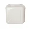A top-down view of a white plastic basin with handles, isolated on a white background. Anteprima dell’immagine prodotto