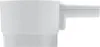 A close-up side view of a white kitchen gadget. Produktbild-Vorschau