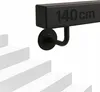 Schodišťové zábradlí - Zábradlí - 140 cm - Práškově Náhled obrázku produktu 1