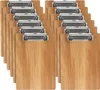 Planche à pince en bois - clip profil plat - 12 pièces - Voir les images du produit 1