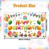 Geburtstagsdekorationen Banner Luftballons Geschenke Produktbild-Vorschau 2