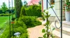 KADAX oblúk pre ruže, oceľový záhradný oblúk, pergola pre Náhľad obrázku produktu 7