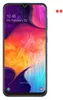 A smartphone displaying a colorful wallpaper and the time and date. Produktbild-Vorschau