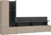 Wohnzimmer Set 4-teilig in beige mit anthrazit, SELCE-83 Produktbild-Vorschau 2