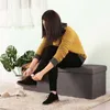 Hocker mit Klappdeckel OTTOMAN 110x38 cm, dunkelgrau Produktbild-Vorschau 3