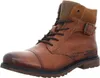 Bugatti Herren Schnürstiefeletten/ Boots Braun Glattleder  Produktbild-Vorschau 24