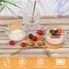 4 Pcs Kaffeebecher Vintage Macchiato Gläser mit Deckel und Produktbild-Vorschau 6