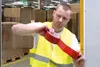 DURABLE Markierungsband DURALINE® BASIC 50/016, 104403 rot Produktbild-Vorschau 3