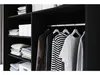 Easy4You P3 120 cm Schwarz Schiebetüren Kleiderschrank Produktbild-Vorschau 5