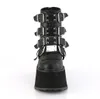 DAMNED-105 Damen Booties von DemoniaCult, Schwarz  , EU 42, Produktbild-Vorschau 6