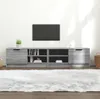 vidaXL TV-Schränke 2 Stk. Grau Sonoma 80x35x36,5 cm Produktbild-Vorschau 2