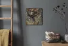 Coloray Hodiny Unikátní 30x30 cm  Tiché hodiny Pro obývací Produktbild-Vorschau 2