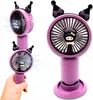 Mini ručný ventilátor Kuromi na cesty, USB ventilátor pre Náhľad obrázku produktu 1
