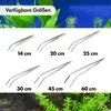 Edelstahl Futterpinzette - 20 cm - Abgewinkelt Produktbild-Vorschau 5
