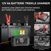12V 6A Intelligentes Trickle-Ladegerät, 8-Stufen Tragbares Produktbild-Vorschau 5