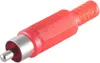 Cinchstecker, rot Produktbild-Vorschau 1