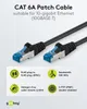 Goobay CAT 6A Patchkabel, S/FTP (PiMF), Schwarz, 5 m, LSZH Produktbild-Vorschau 3