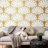 Vlies Fototapete - Gold and Marble Art Deco-inspired Produktbild-Vorschau 2