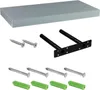 Stilista nástěnná police Volato, 60 cm, stříbrná Náhled obrázku produktu 4