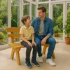 TPFGarden GARTENBANK Drieburg 2-Sitzer 120cm aus Kiefer Produktbild-Vorschau 8