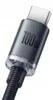 Baseus CAJY000401 Cavo USB 1,2 m USB C USB A Nero Anteprima dell’immagine prodotto 4