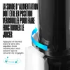 Ventray Ginnie Slowjuicer - 60 RPM - Compacte Sapcentrifuge Productafbeelding-voorbeeld 9
