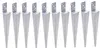 Set Pfostenträger 60x600 mm Einschlaghülse L-Form Produktbild-Vorschau 1