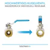 Bächlein Universal Kugelhahn – Kugelventil aus Messing mit Produktbild-Vorschau 4