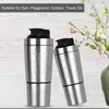 Edelstahl Shaker mit Skala, 591ml Sportmixer für Fitness, Produktbild-Vorschau 3