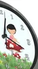 Kinderzimmer Funkwanduhr, Funkuhr Wanduhr Kinder, Waldfee Produktbild-Vorschau 2