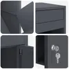 Pakket inwerp box met opslag Antraciet 41 x 38 x 103 cm Productafbeelding-voorbeeld 6