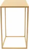 A gold rectangular metal stand. Náhled obrázku produktu