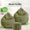 Green Bean® 2er Set Indoor Sitzsack "Home Linen" + Hocker Produktbild-Vorschau 6