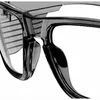 Eagle T30ic Schutzbrille Mit Sehstärke Silber  Silber One Produktbild-Vorschau 3