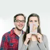Mr. & Mrs. Panda Grußkarte Meeresbiologin Herz - Grau Produktbild-Vorschau 4