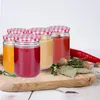XMTECH 12er Set Sturzgläser 240 ml – Einmachgläser mit rot Produktbild-Vorschau 10