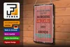 Blechschild morgens Zirkus abends Theater, Größe 30 x 20 Produktbild-Vorschau 4