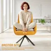 HOMCOM Sessel Drehbar Loungesessel mit Armlehne, Produktbild-Vorschau 4