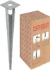 Piquet TRIBECCO pour lampes de jardin – 100 x 100 mm, Voir les images du produit 1