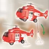 Malplay Feuerwehr Lkw Hubschrauber Auto Spielfahrzeuge 1:16 Produktbild-Vorschau 8