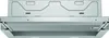 A close-up shot of the underside of a stainless steel range hood. Produktbild-Vorschau
