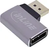 InLine 17291D, DisplayPort, DisplayPort, Grau, Schwarz Produktbild-Vorschau 1