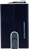 PIQUADRO Portafoglio compatto quadrato blu RFID Blu Notte Anteprima dell’immagine prodotto 2