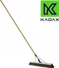 KADAX Pouliční smeták s dlouhou dřevěnou násadou, Široký Náhled obrázku produktu 2