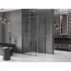 Mexen Velar Duschabtrennung 100x70cm, Schiebetür, gun gray, Produktbild-Vorschau 2